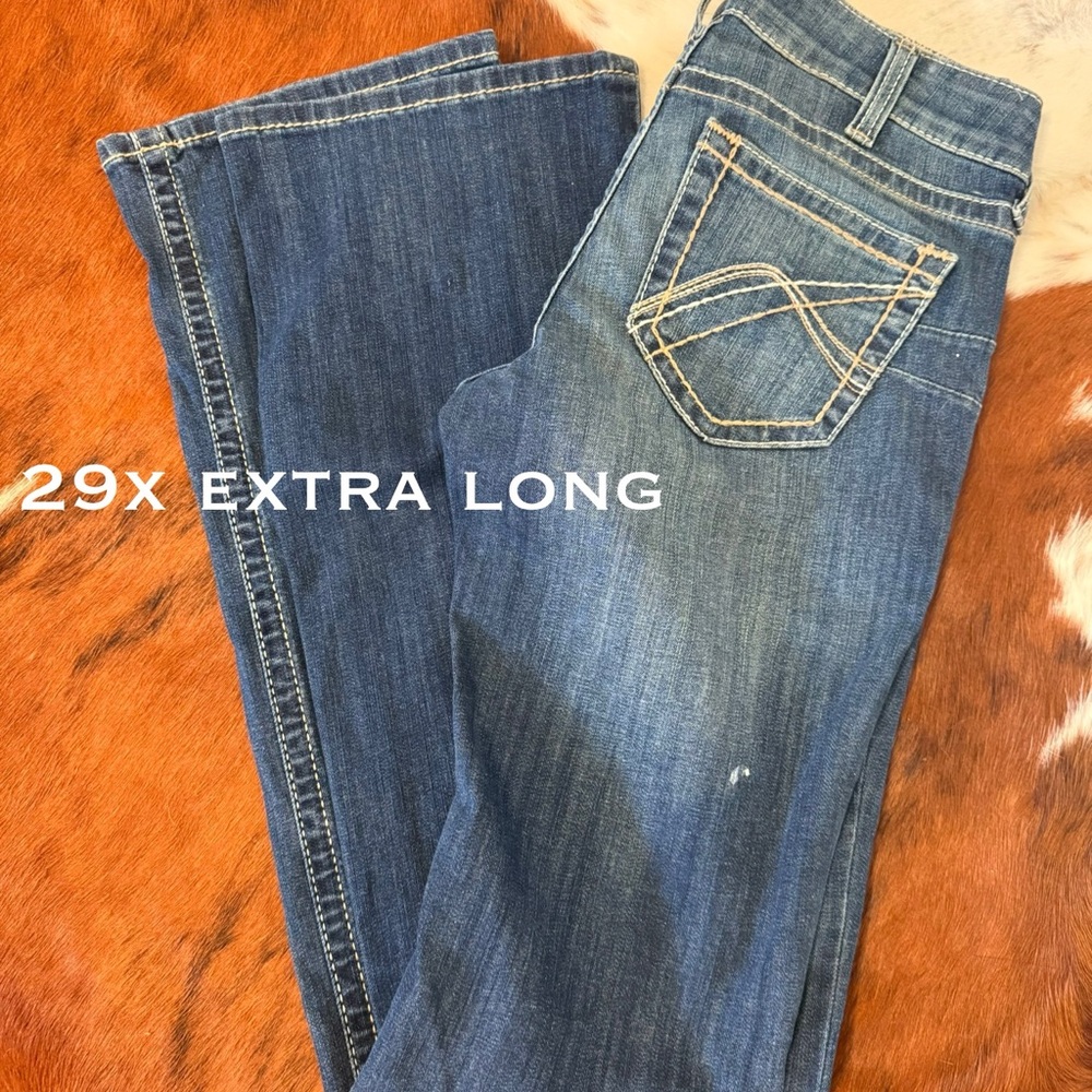 Blue Boot Cut Jeans with Classic Denim Style